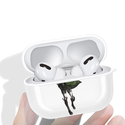進撃の巨人 Attack on Titan 【AirPods Pro用】ハードシェル保護ケース 耐衝撃・防指紋・カラビナ付き商品仕様