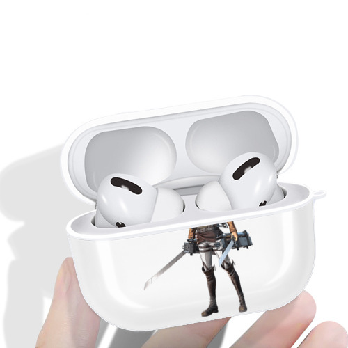 進撃の巨人 Attack on Titan 【AirPods Pro用】ハードシェル保護ケース 耐衝撃・防指紋・カラビナ付き商品仕様