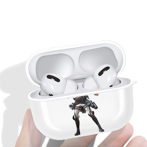 進撃の巨人 Attack on Titan 【AirPods Pro用】ハードシェル保護ケース 耐衝撃・防指紋・カラビナ付き商品仕様