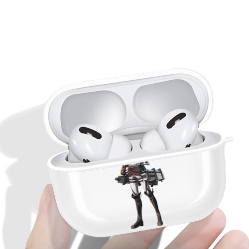 進撃の巨人 Attack on Titan 【AirPods Pro用】ハードシェル保護ケース 耐衝撃・防指紋・カラビナ付き商品仕様