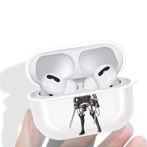 進撃の巨人 Attack on Titan 【AirPods Pro用】ハードシェル保護ケース 耐衝撃・防指紋・カラビナ付き商品仕様