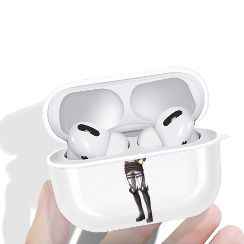 進撃の巨人 Attack on Titan 【AirPods Pro用】ハードシェル保護ケース 耐衝撃・防指紋・カラビナ付き商品仕様