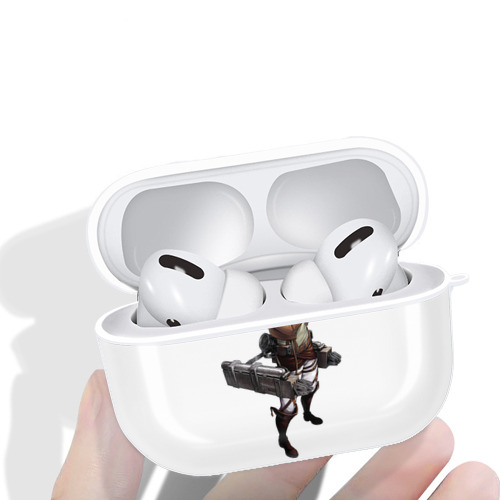 進撃の巨人 Attack on Titan 【AirPods Pro用】ハードシェル保護ケース 耐衝撃・防指紋・カラビナ付き商品仕様