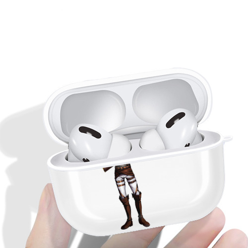 進撃の巨人 Attack on Titan 【AirPods Pro用】ハードシェル保護ケース 耐衝撃・防指紋・カラビナ付き商品仕様