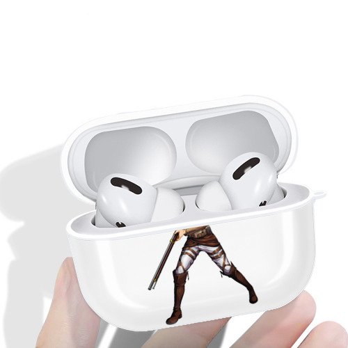 進撃の巨人 Attack on Titan 【AirPods Pro用】ハードシェル保護ケース 耐衝撃・防指紋・カラビナ付き商品仕様