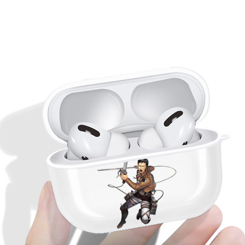 進撃の巨人 Attack on Titan 【AirPods Pro用】ハードシェル保護ケース 耐衝撃・防指紋・カラビナ付き商品仕様