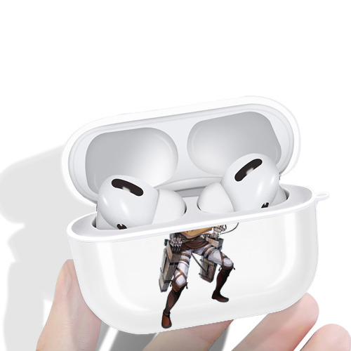進撃の巨人 Attack on Titan 【AirPods Pro用】ハードシェル保護ケース 耐衝撃・防指紋・カラビナ付き商品仕様