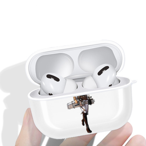 進撃の巨人 Attack on Titan 【AirPods Pro用】ハードシェル保護ケース 耐衝撃・防指紋・カラビナ付き商品仕様