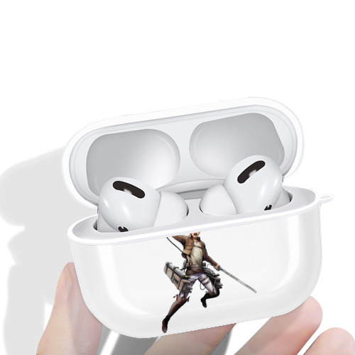 進撃の巨人 Attack on Titan 【AirPods Pro用】ハードシェル保護ケース 耐衝撃・防指紋・カラビナ付き商品仕様