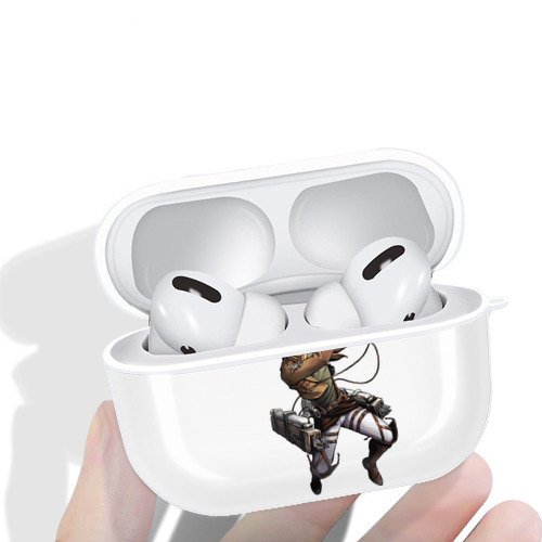 進撃の巨人 Attack on Titan 【AirPods Pro用】ハードシェル保護ケース 耐衝撃・防指紋・カラビナ付き商品仕様