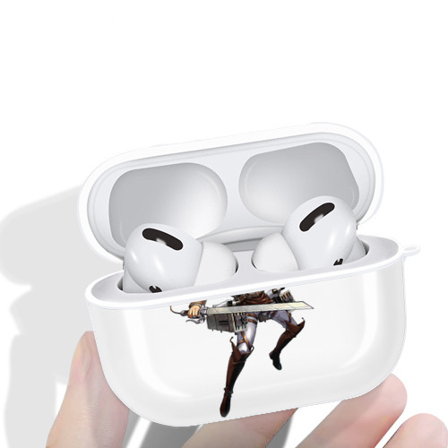 進撃の巨人 Attack on Titan 【AirPods Pro用】ハードシェル保護ケース 耐衝撃・防指紋・カラビナ付き商品仕様