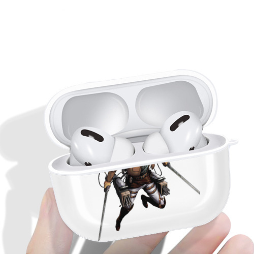進撃の巨人 Attack on Titan 【AirPods Pro用】ハードシェル保護ケース 耐衝撃・防指紋・カラビナ付き商品仕様