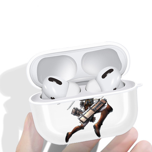 進撃の巨人 Attack on Titan 【AirPods Pro用】ハードシェル保護ケース 耐衝撃・防指紋・カラビナ付き商品仕様