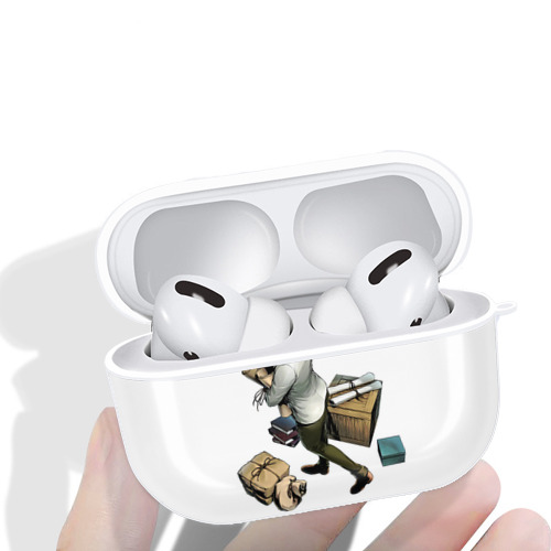 進撃の巨人 Attack on Titan 【AirPods Pro用】ハードシェル保護ケース 耐衝撃・防指紋・カラビナ付き商品仕様