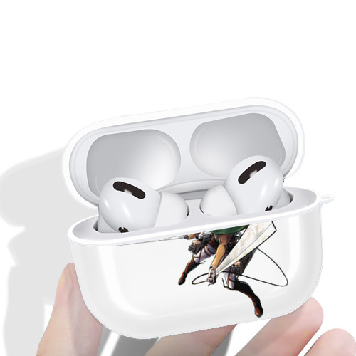 進撃の巨人 Attack on Titan 【AirPods Pro用】ハードシェル保護ケース 耐衝撃・防指紋・カラビナ付き商品仕様