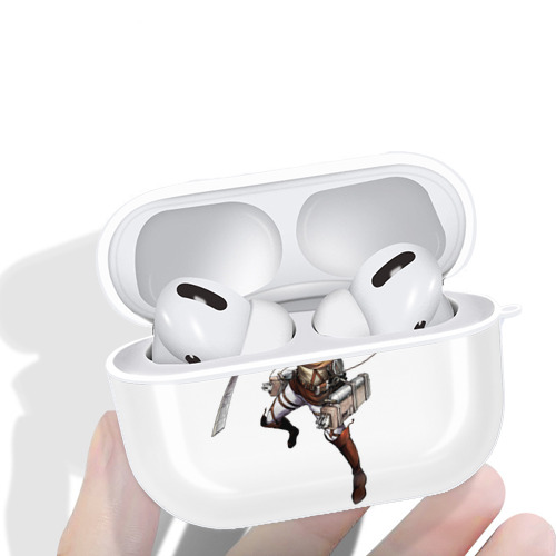 進撃の巨人 Attack on Titan 【AirPods Pro用】ハードシェル保護ケース 耐衝撃・防指紋・カラビナ付き商品仕様
