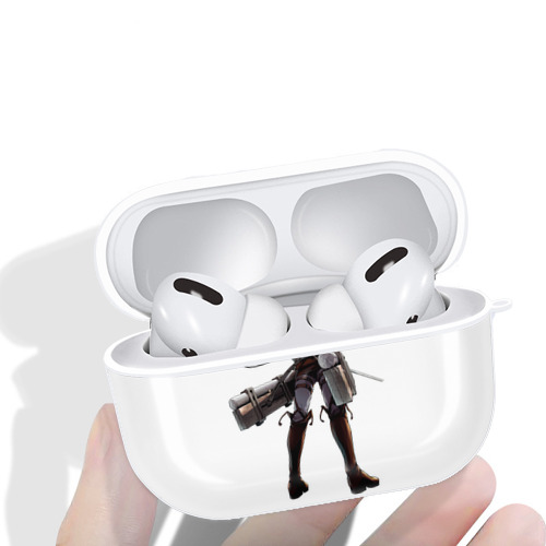 進撃の巨人 Attack on Titan 【AirPods Pro用】ハードシェル保護ケース 耐衝撃・防指紋・カラビナ付き商品仕様