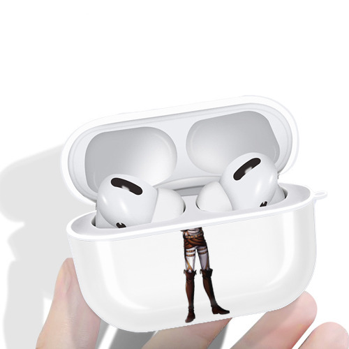 進撃の巨人 Attack on Titan 【AirPods Pro用】ハードシェル保護ケース 耐衝撃・防指紋・カラビナ付き商品仕様
