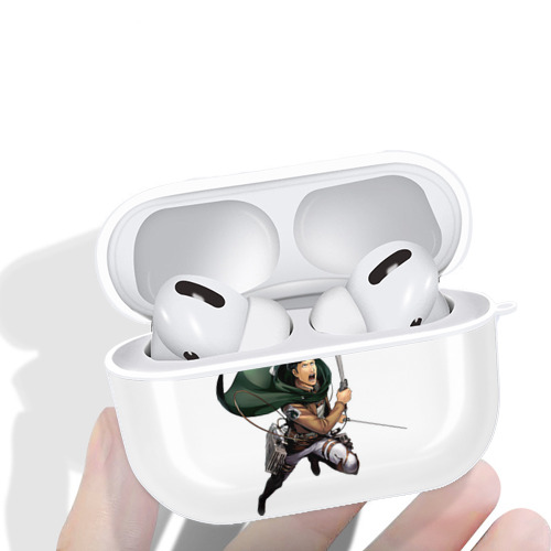進撃の巨人 Attack on Titan 【AirPods Pro用】ハードシェル保護ケース 耐衝撃・防指紋・カラビナ付き商品仕様