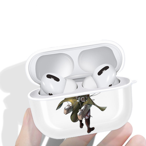 進撃の巨人 Attack on Titan 【AirPods Pro用】ハードシェル保護ケース 耐衝撃・防指紋・カラビナ付き商品仕様