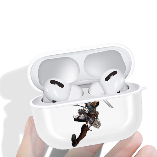 進撃の巨人 Attack on Titan 【AirPods Pro用】ハードシェル保護ケース 耐衝撃・防指紋・カラビナ付き商品仕様