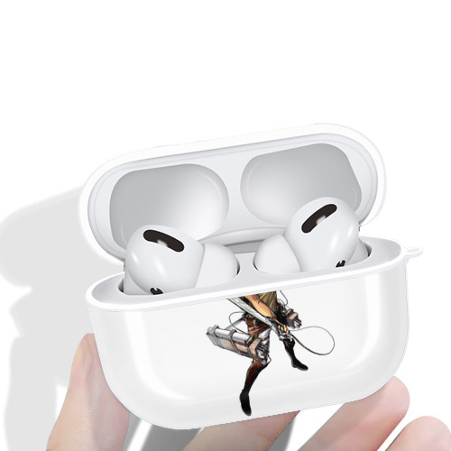 進撃の巨人 Attack on Titan 【AirPods Pro用】ハードシェル保護ケース 耐衝撃・防指紋・カラビナ付き商品仕様