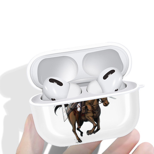 進撃の巨人 Attack on Titan 【AirPods Pro用】ハードシェル保護ケース 耐衝撃・防指紋・カラビナ付き商品仕様