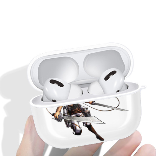 進撃の巨人 Attack on Titan 【AirPods Pro用】ハードシェル保護ケース 耐衝撃・防指紋・カラビナ付き商品仕様