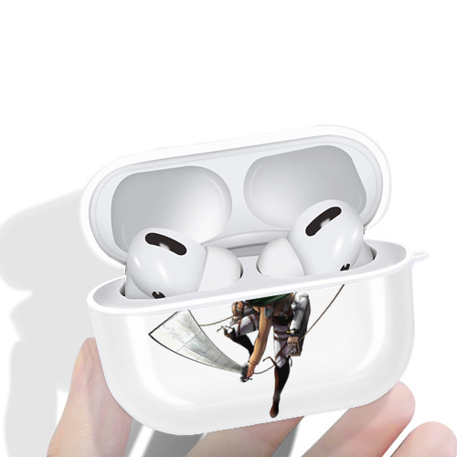 進撃の巨人 Attack on Titan 【AirPods Pro用】ハードシェル保護ケース 耐衝撃・防指紋・カラビナ付き商品仕様