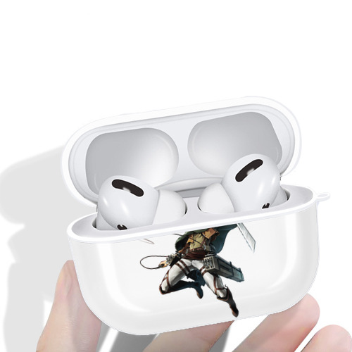 進撃の巨人 Attack on Titan 【AirPods Pro用】ハードシェル保護ケース 耐衝撃・防指紋・カラビナ付き商品仕様