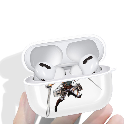 進撃の巨人 Attack on Titan 【AirPods Pro用】ハードシェル保護ケース 耐衝撃・防指紋・カラビナ付き商品仕様