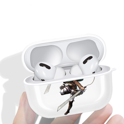 進撃の巨人 Attack on Titan 【AirPods Pro用】ハードシェル保護ケース 耐衝撃・防指紋・カラビナ付き商品仕様