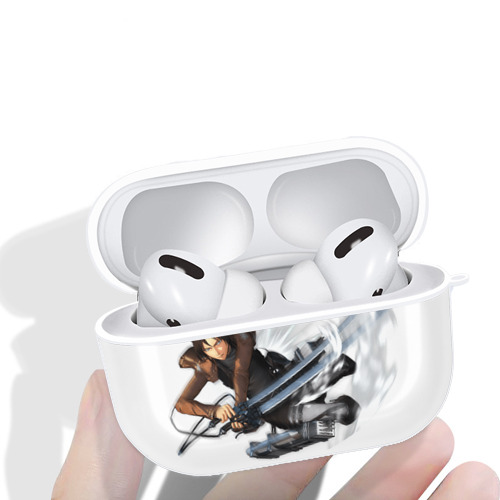 進撃の巨人 Attack on Titan 【AirPods Pro用】ハードシェル保護ケース 耐衝撃・防指紋・カラビナ付き商品仕様