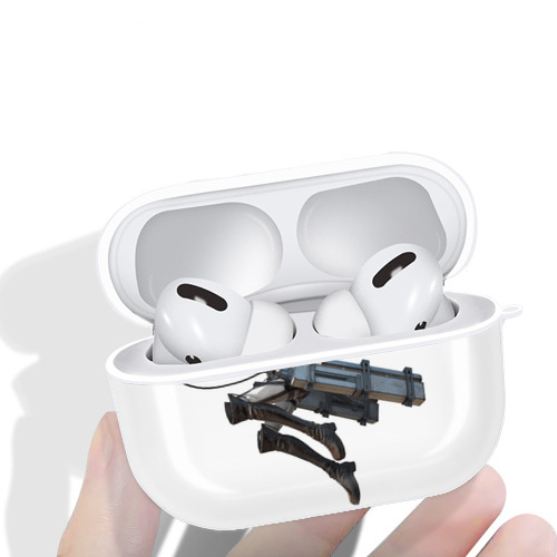 進撃の巨人 Attack on Titan 【AirPods Pro用】ハードシェル保護ケース 耐衝撃・防指紋・カラビナ付き商品仕様