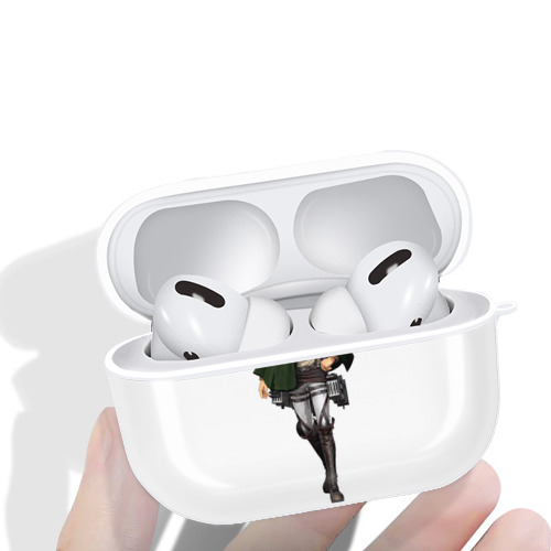 進撃の巨人 Attack on Titan 【AirPods Pro用】ハードシェル保護ケース 耐衝撃・防指紋・カラビナ付き商品仕様