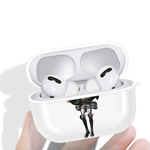 進撃の巨人 Attack on Titan 【AirPods Pro用】ハードシェル保護ケース 耐衝撃・防指紋・カラビナ付き商品仕様