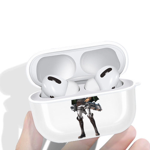 進撃の巨人 Attack on Titan 【AirPods Pro用】ハードシェル保護ケース 耐衝撃・防指紋・カラビナ付き商品仕様