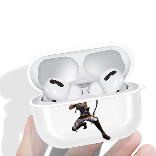 進撃の巨人 Attack on Titan 【AirPods Pro用】ハードシェル保護ケース 耐衝撃・防指紋・カラビナ付き商品仕様