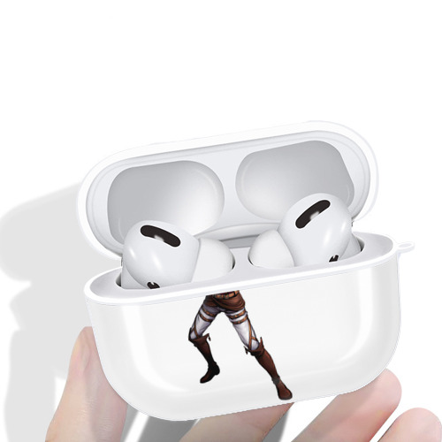進撃の巨人 Attack on Titan 【AirPods Pro用】ハードシェル保護ケース 耐衝撃・防指紋・カラビナ付き商品仕様