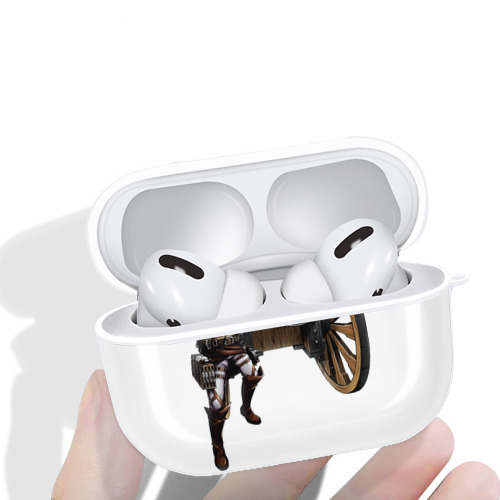 進撃の巨人 Attack on Titan 【AirPods Pro用】ハードシェル保護ケース 耐衝撃・防指紋・カラビナ付き商品仕様