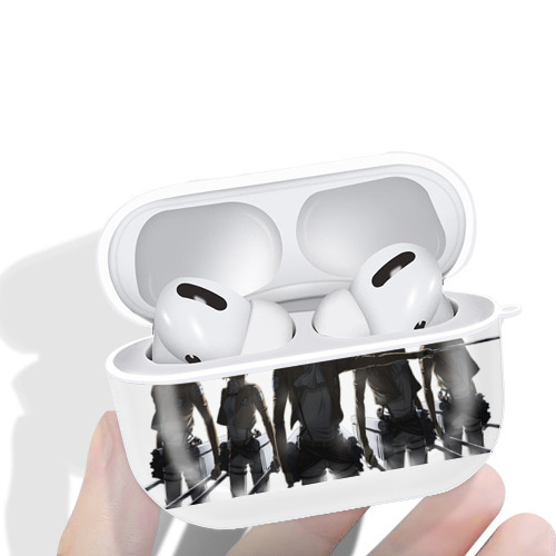 進撃の巨人 Attack on Titan 【AirPods Pro用】ハードシェル保護ケース 耐衝撃・防指紋・カラビナ付き商品仕様