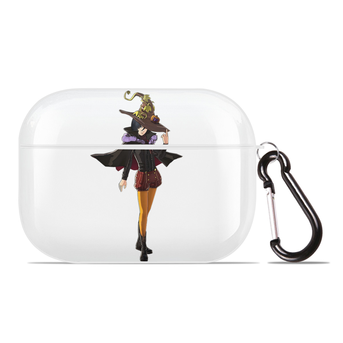 （画像用） 進撃の巨人 ミカサ·アッカーマン Attack on Titan Mikasa Ackerman 【AirPods Pro用】ハードシェル保護ケース 耐衝撃・防指紋・カラビナ付き商品仕様