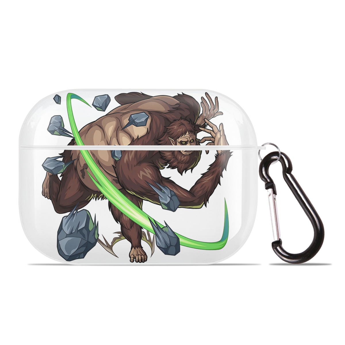 （画像用） 進撃の巨人 Attack on Titan 【AirPods Pro用】ハードシェル保護ケース 耐衝撃・防指紋・カラビナ付き商品仕様