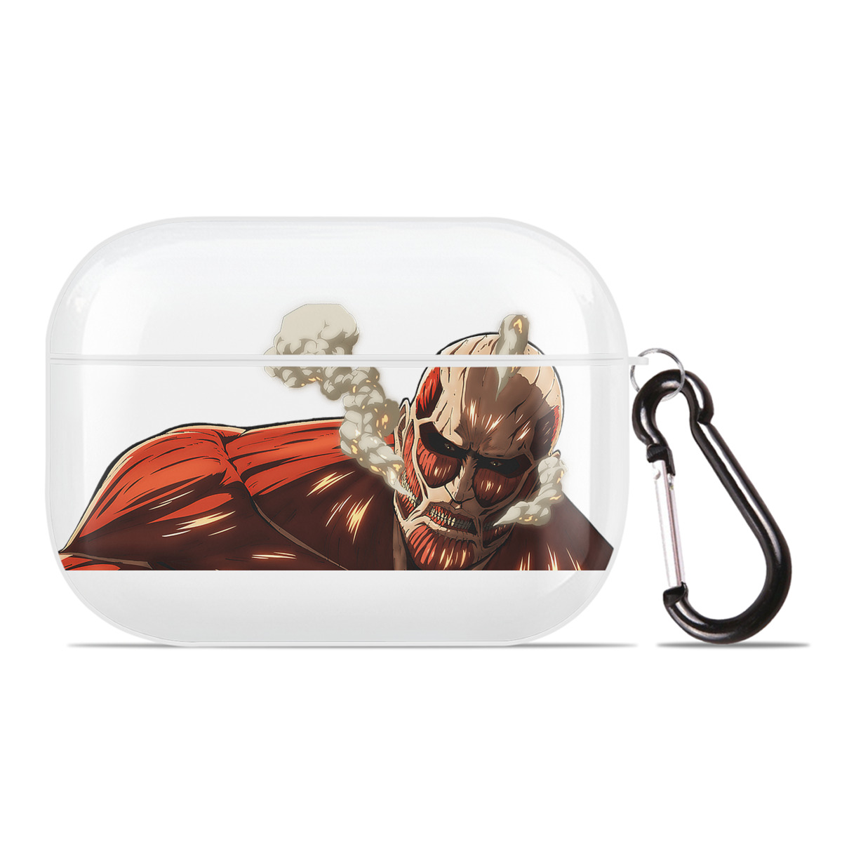 （画像用） 進撃の巨人 Attack on Titan 【AirPods Pro用】ハードシェル保護ケース 耐衝撃・防指紋・カラビナ付き商品仕様
