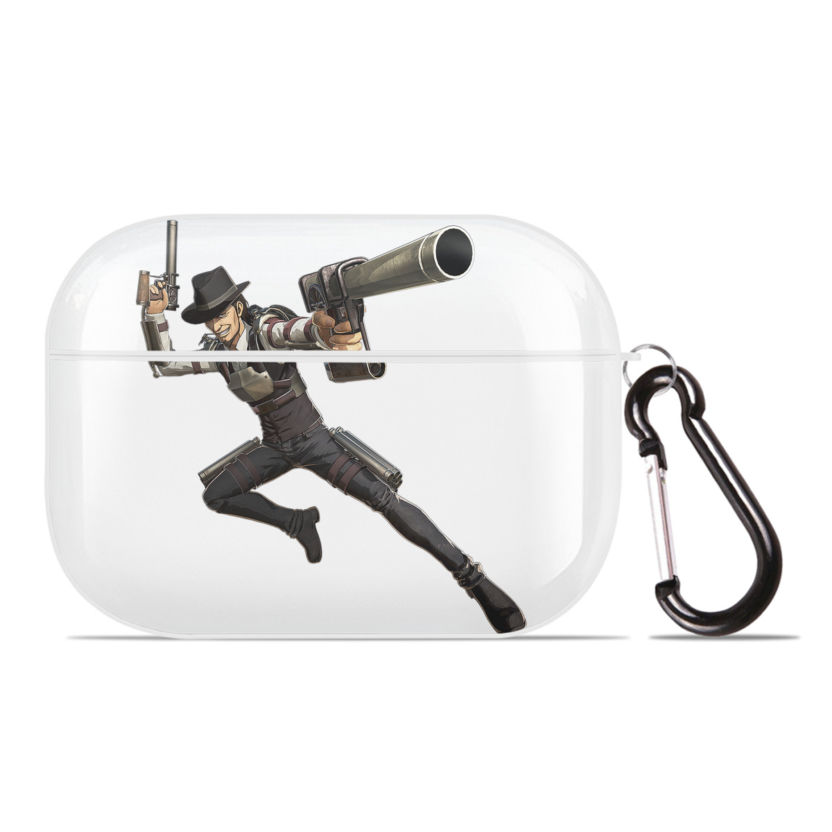 （画像用） 進撃の巨人 Attack on Titan 【AirPods Pro用】ハードシェル保護ケース 耐衝撃・防指紋・カラビナ付き商品仕様