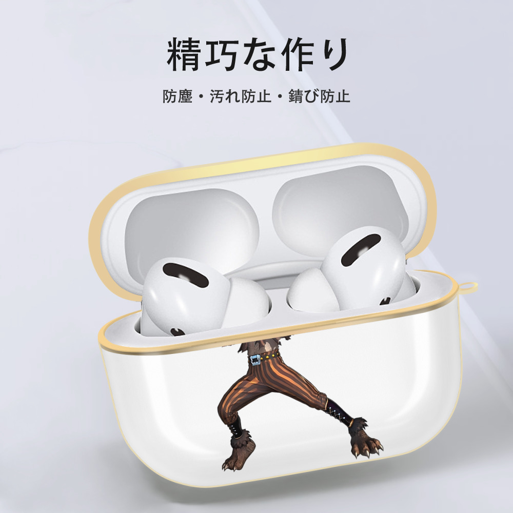 進撃の巨人 エレン･イェーガー Attack on Titan Eren Jäger 【AirPods Pro用】ハードシェル保護ケース｜耐衝撃・防指紋・カラビナ付き商品仕様