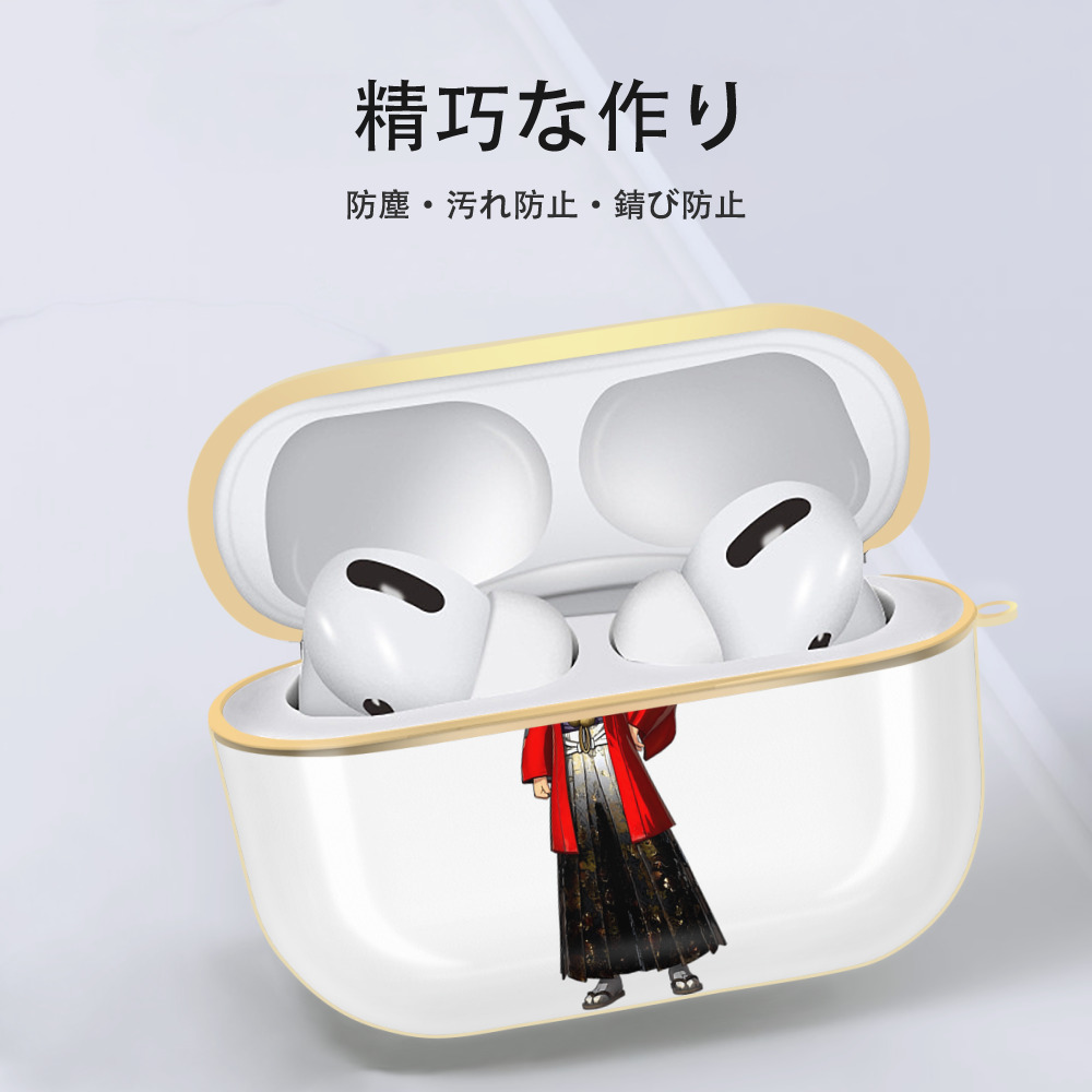 進撃の巨人 エレン･イェーガー Attack on Titan Eren Jäger 【AirPods Pro用】ハードシェル保護ケース｜耐衝撃・防指紋・カラビナ付き商品仕様