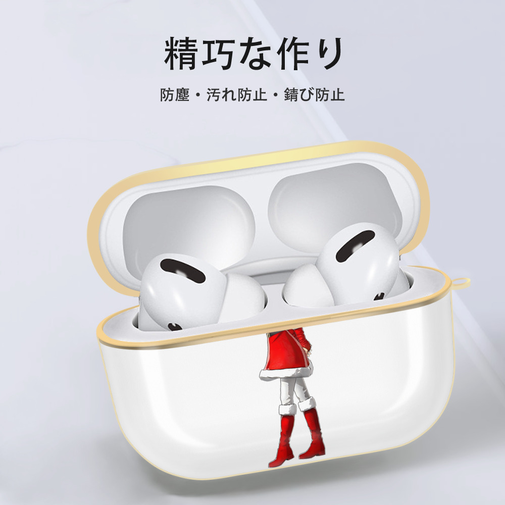 進撃の巨人 ミカサ·アッカーマン Attack on Titan Mikasa Ackerman 【AirPods Pro用】ハードシェル保護ケース｜耐衝撃・防指紋・カラビナ付き商品仕様