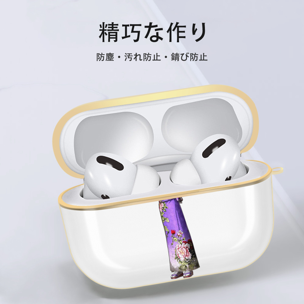 進撃の巨人 ミカサ·アッカーマン Attack on Titan Mikasa Ackerman 【AirPods Pro用】ハードシェル保護ケース｜耐衝撃・防指紋・カラビナ付き商品仕様