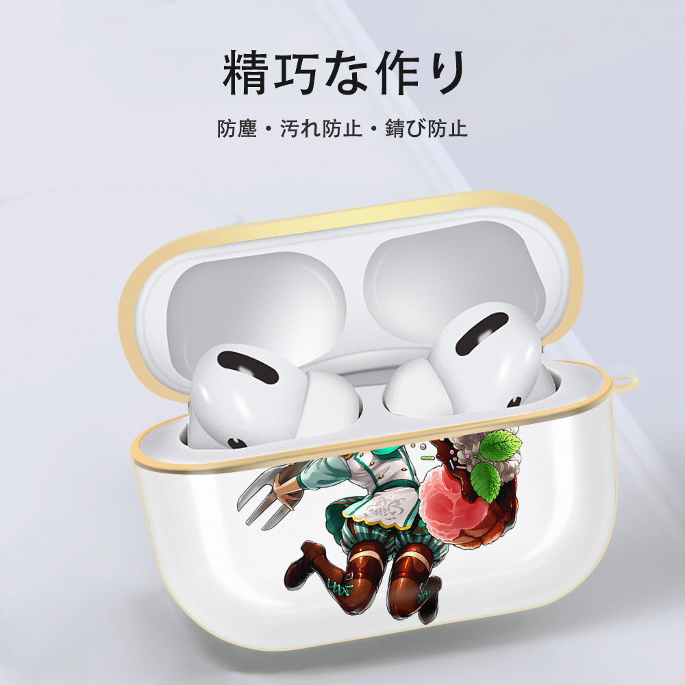 進撃の巨人 サシャ·ブラウス Attack on Titan Sasha Blaus 【AirPods Pro用】ハードシェル保護ケース｜耐衝撃・防指紋・カラビナ付き商品仕様